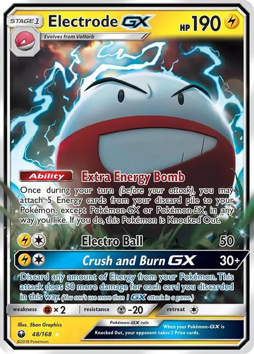 Electrode GX card art