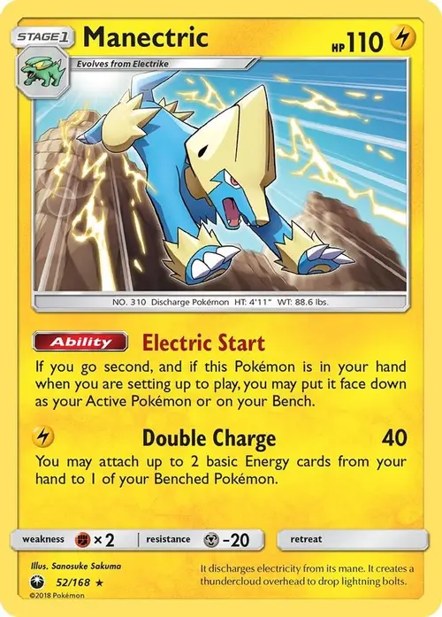 Manectric card art
