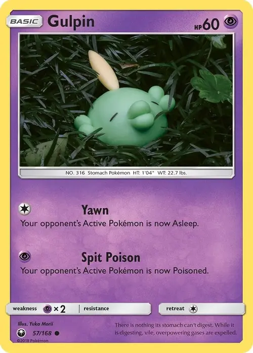 Gulpin card art