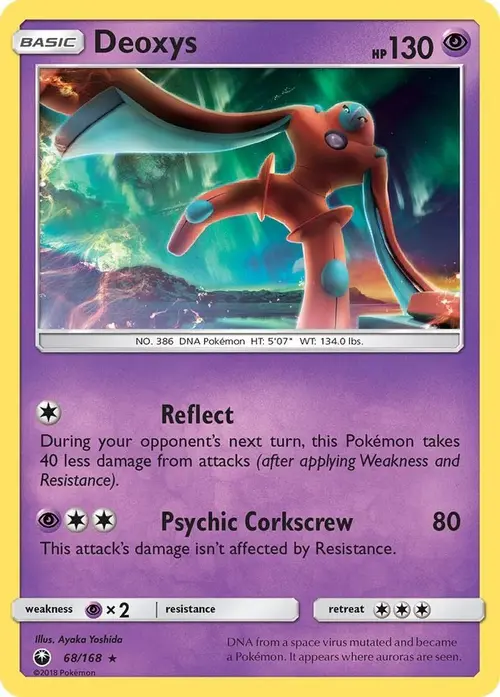 Deoxys (68) card art