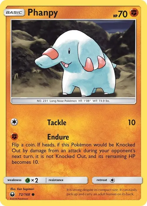 Phanpy card art