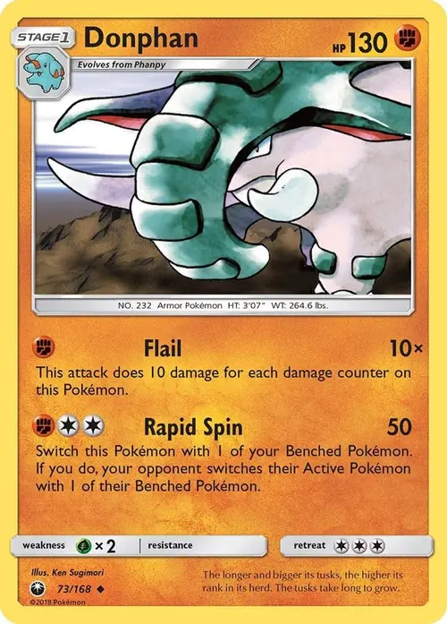 Donphan card art