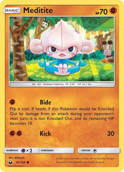 Meditite card art