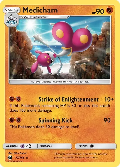 Medicham card art