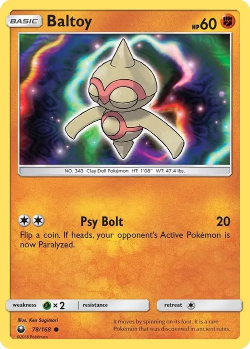 Baltoy card art