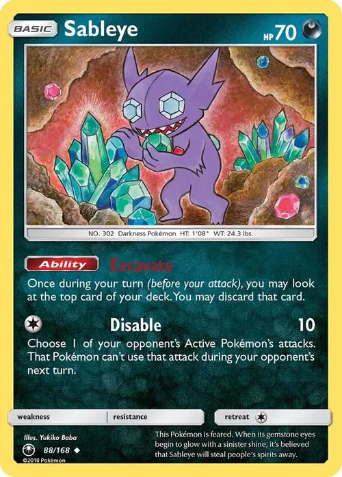 Sableye card art