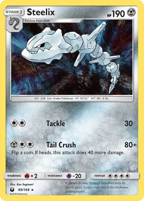 Steelix card art
