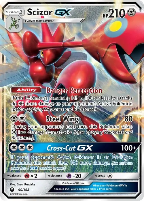 Scizor GX card art