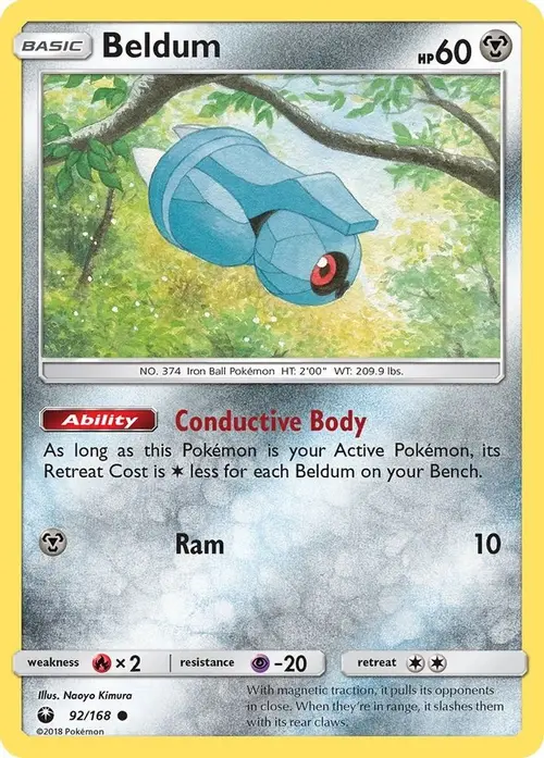 Beldum (92) card art