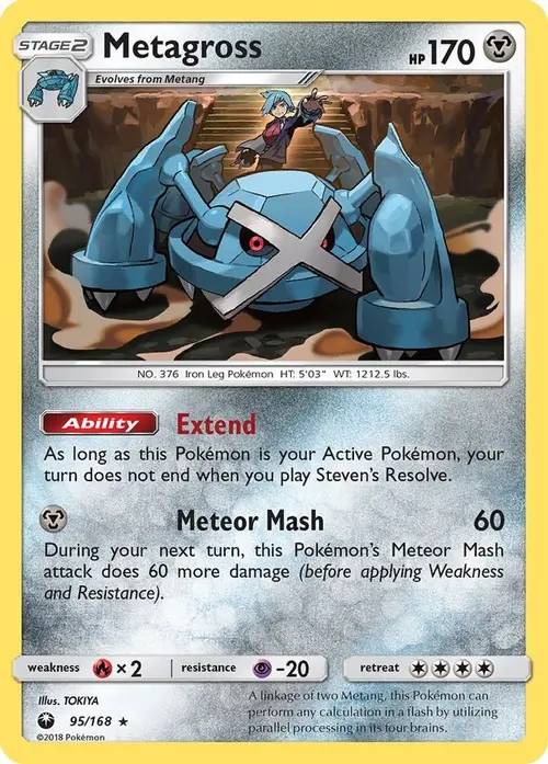 Metagross card art
