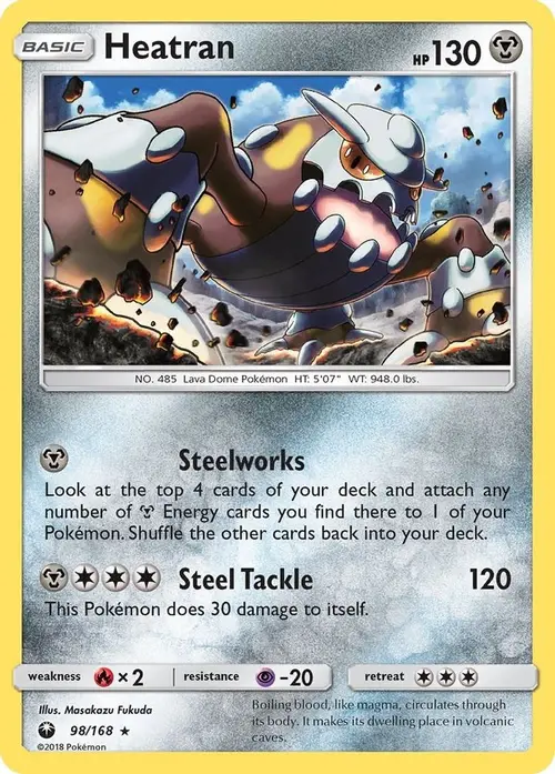 Heatran card art