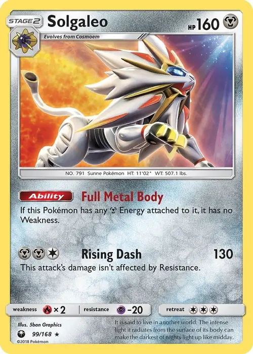 Solgaleo card art