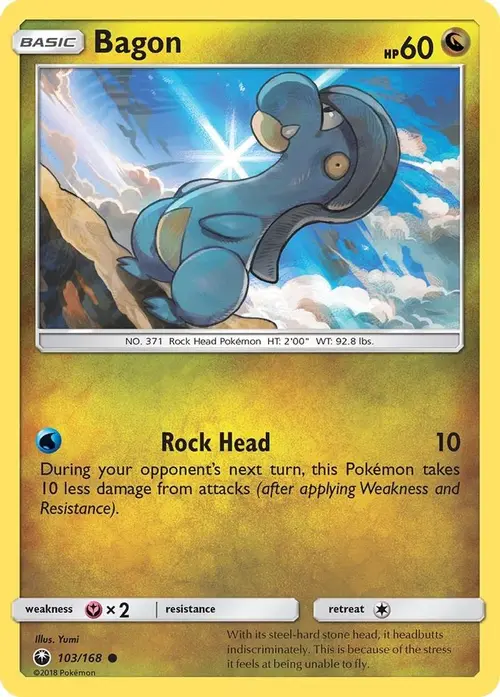 Bagon (103) card art