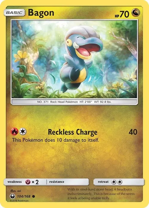 Bagon (104) card art