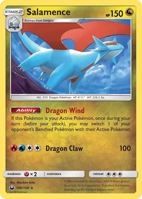 Salamence card art