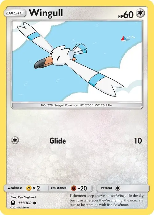 Wingull card art