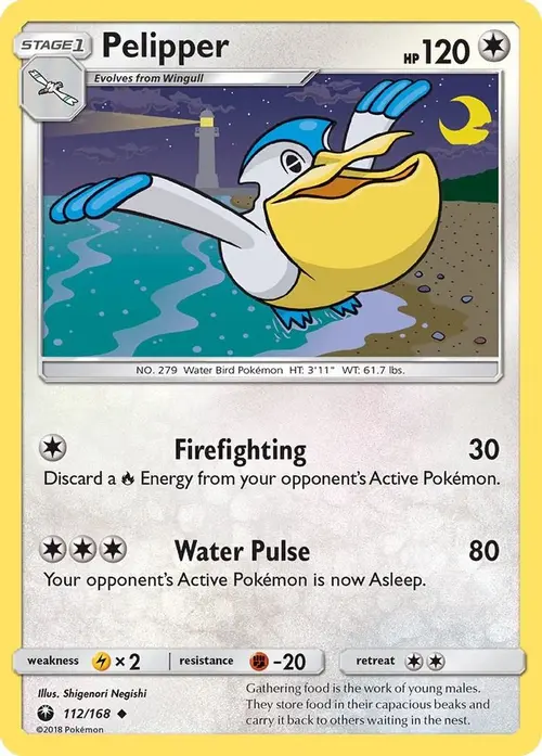 Pelipper card art
