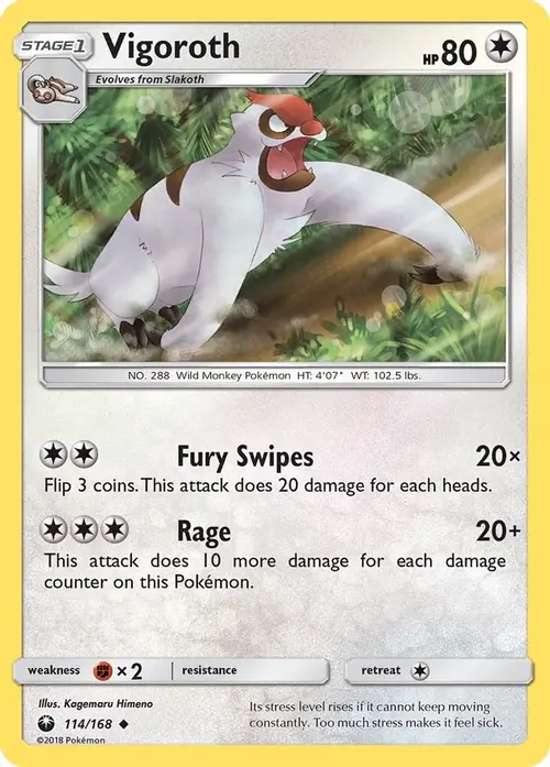 Vigoroth card art