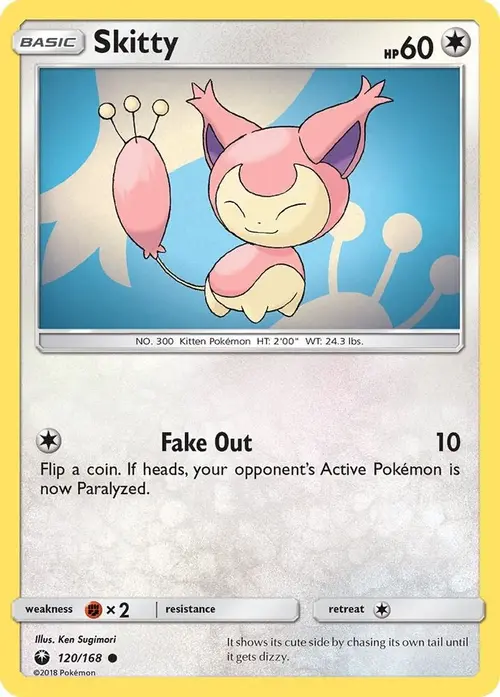 Skitty card art