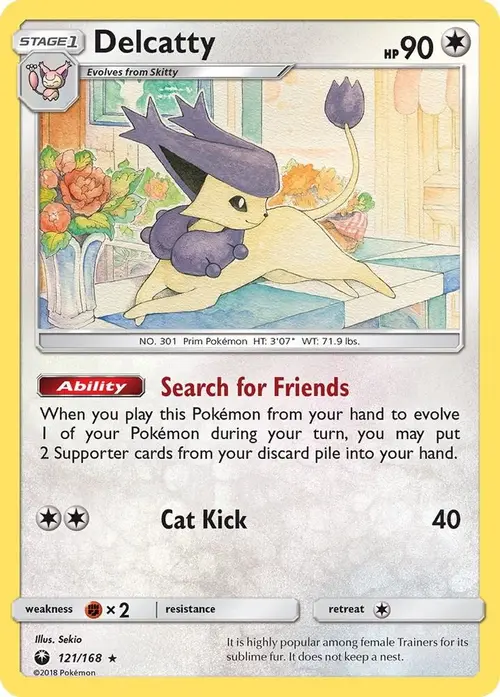 Delcatty card art
