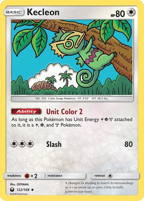 Kecleon card art