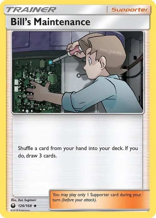 Bill's Maintenance card art