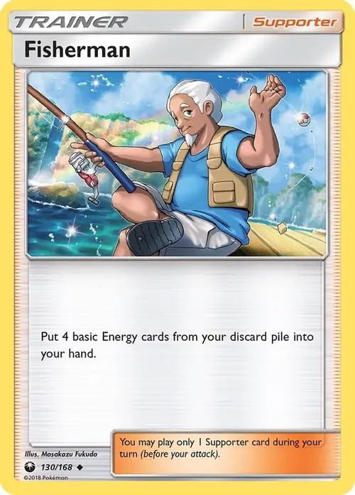 Fisherman card art