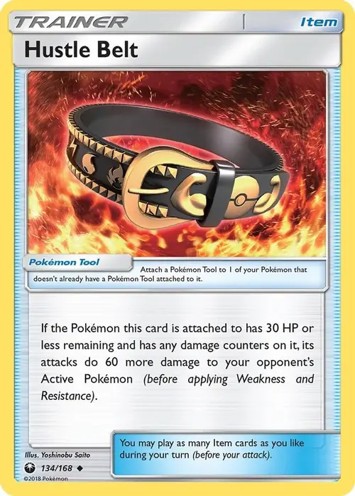 Hustle Belt card art