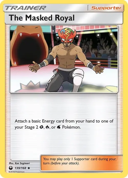 The Masked Royal card art
