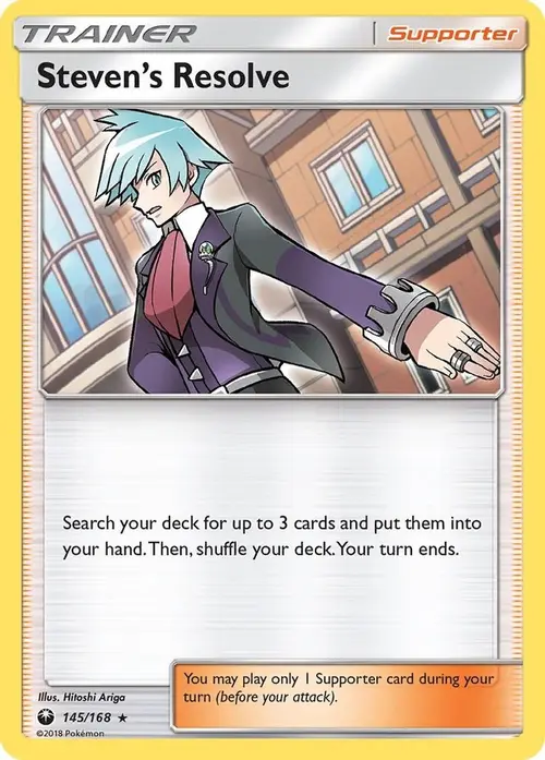 Steven's Resolve card art