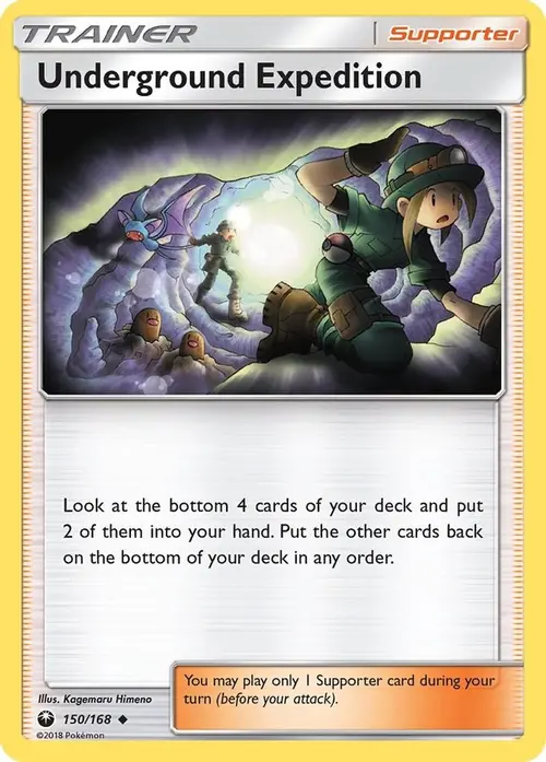 Underground Expedition card art