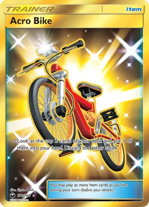 Acro Bike (Secret) card art