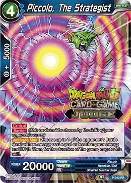 Piccolo, The Strategist card art