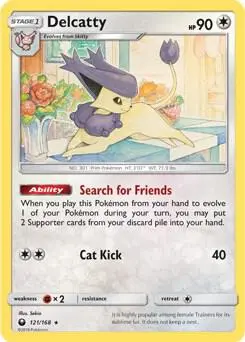 Delcatty (SM Celestial Storm) card art