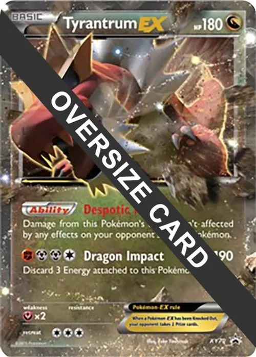 Tyrantrum EX - XY70 card art