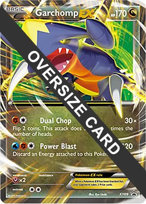 Garchomp EX - XY09 (XY Black Star Promo) card art