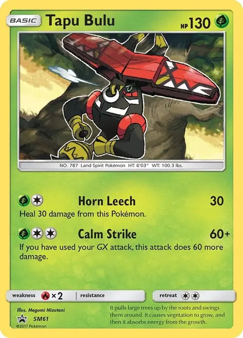 Tapu Bulu - SM61 card art
