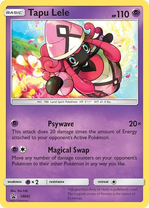 Tapu Lele - SM45 card art