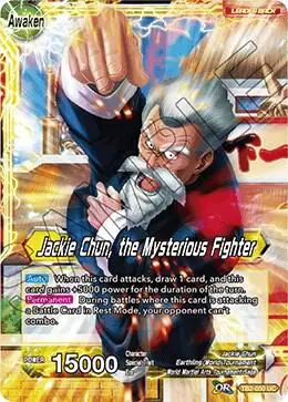 Jackie Chun // Jackie Chun, the Mysterious Fighter card art