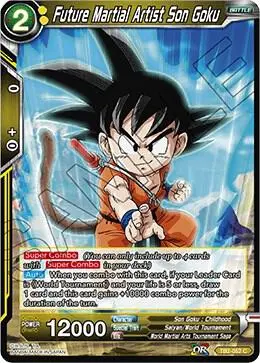 Future Martial Artist Son Goku card art