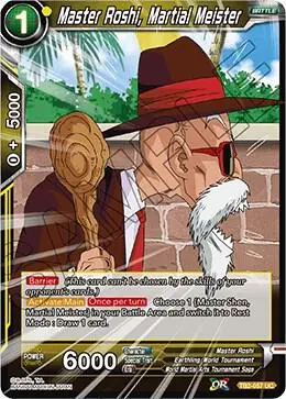 Master Roshi, Martial Meister card art