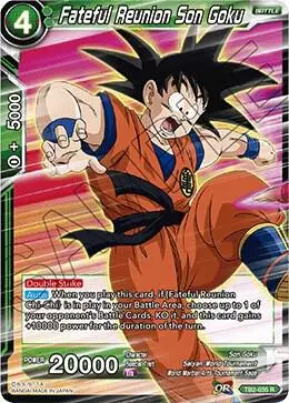 Fateful Reunion Son Goku card art