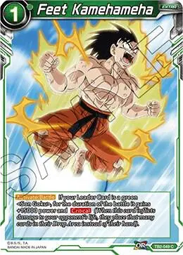 Feet Kamehameha card art