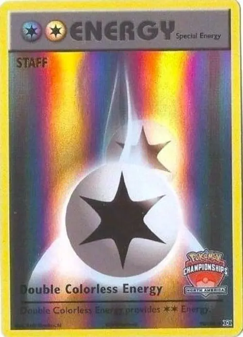 Double Colorless Energy - 90/108 (North America Championships) [Staff] card art