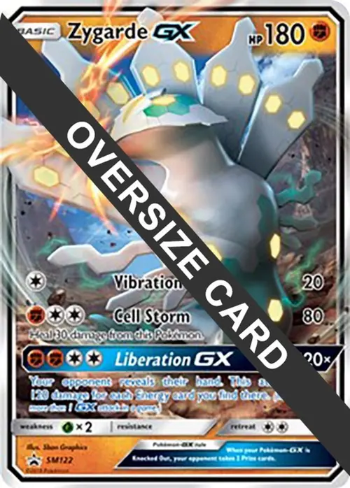 Zygarde GX - SM122 card art