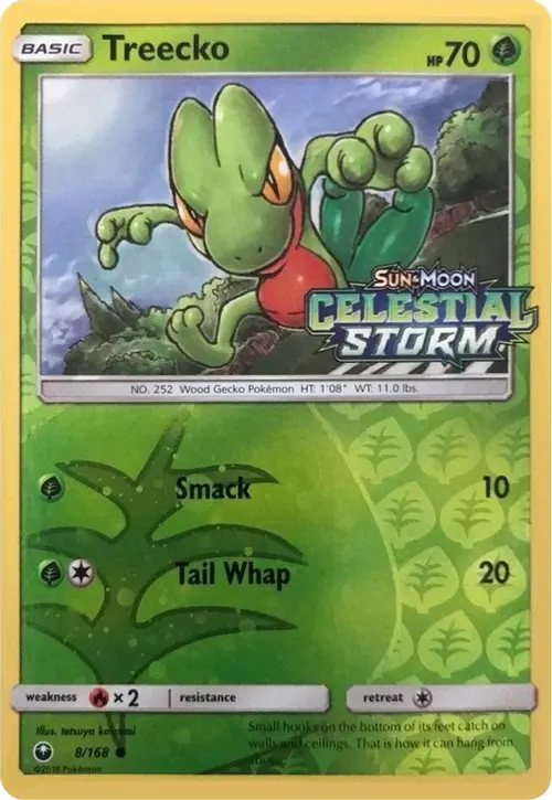 Treecko - 8/168 (Toys R Us) card art