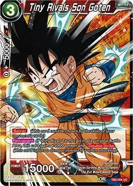 Tiny Rivals Son Goten card art