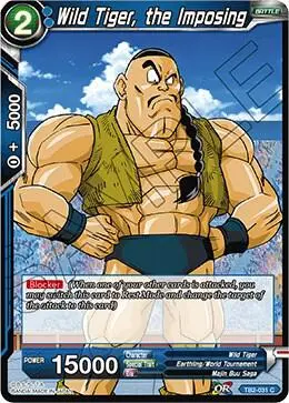 Wild Tiger, the Imposing card art