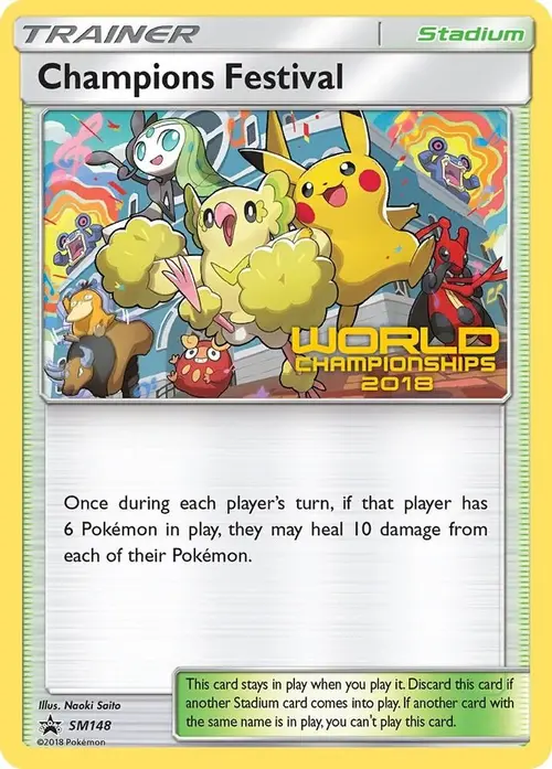 Champions Festival - SM148 (World Championships 2018) card art