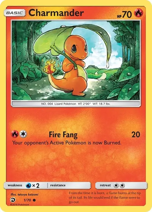 Charmander card art